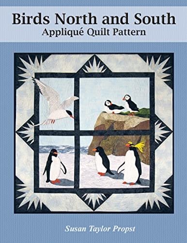 Birds North and South Applique Quilt Pattern