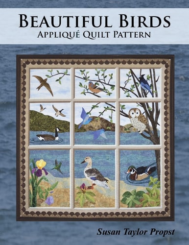Beautiful Birds Applique Quilt Pattern