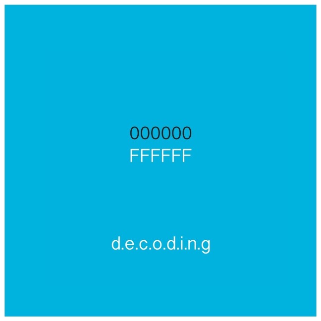 000000|FFFFFF Decoding