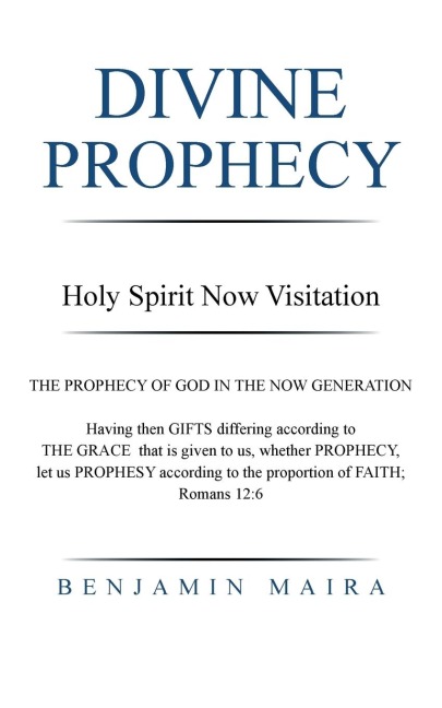 DIVINE PROPHECY: Holy Spirit Now Visitation