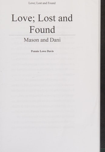 Love; Lost and Found