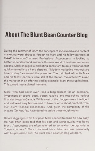 Let's Get Blunt about Your Financial Affairs A Collection of the Best Blog Posts from the Blunt Bean Counter