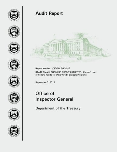 State Small Business Credit Initiative Kansas? Use of Federal Funds for Other Credit Support Programs