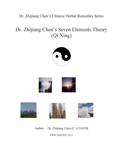 Dr. Zhijiang Chen's Seven Elements Theory Seven Element Theory Included All Elements on Earth: Plants, Warm Energy, Soil, Mineral, Water, Cold Energy, and Air. This Theory Introduced Each Element?s Material, Property, Characteristics, Function, Relationsh