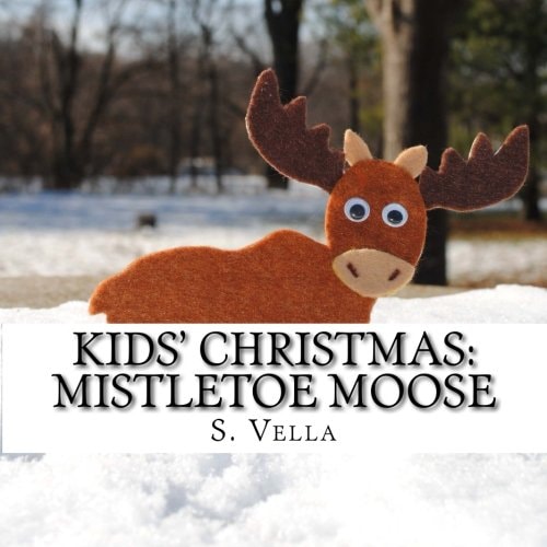 Kids' Christmas Mistletoe Moose