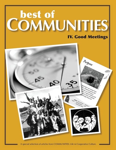 Best of Communities IV. Good Meetings