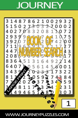 Journey Number Search Puzzles