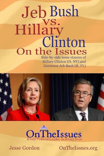 Hillary Clinton Vs. Jeb Bush On The Issues