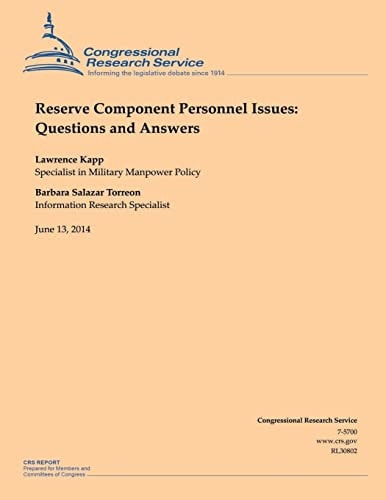 Reserve Component Personnel Issues Questions and Answers
