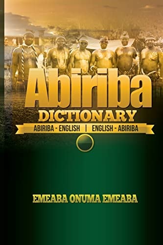 Abiriba Dictionary Abiriba-English English-Abiriba