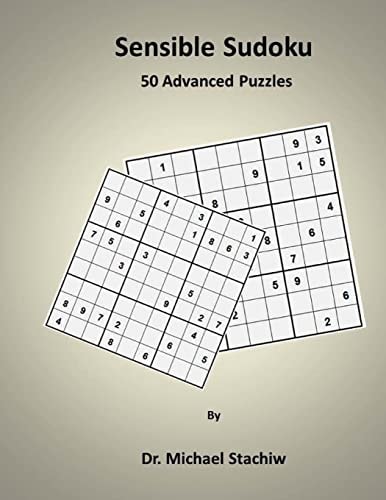 Sensible Sudoku 50 Advanced Puzzles