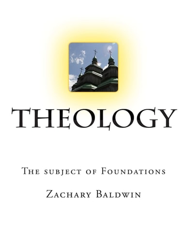 Theology The Subject of Foundations