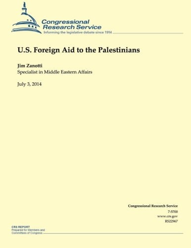 U.S. Foreign Aid to the Palestinians July 3, 2014