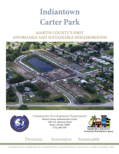 Indiantown Carter Park Martin County's First Affordable And Sustainable Neighborhood