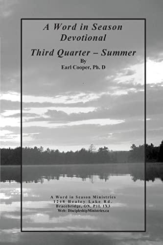 A Word in Season Devotional Third Quarter Summer