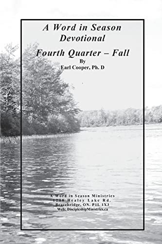 A Word in Season Devotional Fourth Quarter Fall