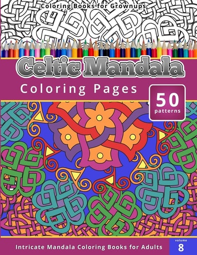 Coloring Books for Grown-Ups Celtic Mandala Coloring Pages