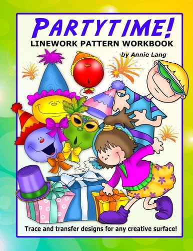 Partytime! Linework Pattern Workbook