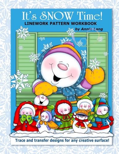 It's Snow Time! Linework Pattern Workbook