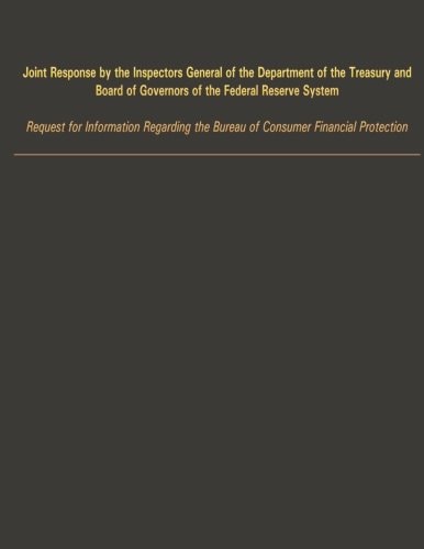 Request for Information Regarding the Bureau of Consumer Financial Protection