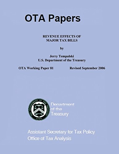 Revenue Effects of Major Tax Bills