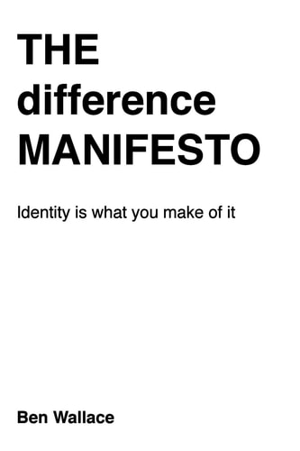 The Difference Manifesto Why Diverse Societies Thrive, and Why Order Leads to Collapse