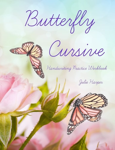 Butterfly Cursive Handwriting Practice Workbook