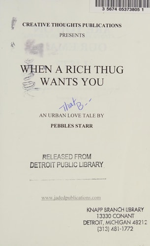When a Rich Thug Wants You