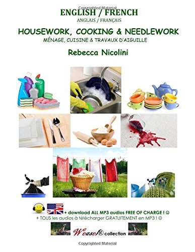 English / French : Housework, Cooking and Needlework Color Version