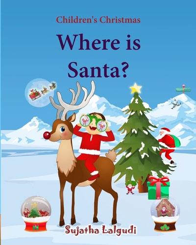 Where is Santa Children's Christmas Picture Book, Santa Claus Book, Childrens Santa, Santa Books for Toddlers, Santa Picture Books