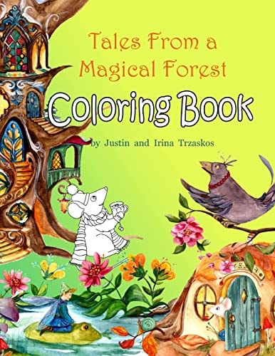 Tales From a Magical Forest Coloring Book