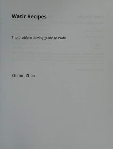 Watir Recipes The Problem Solving Guide to Watir