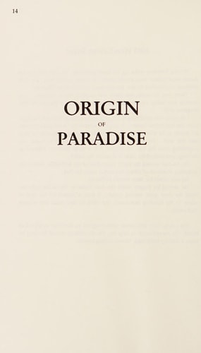 Paradeisia Origin of Paradise