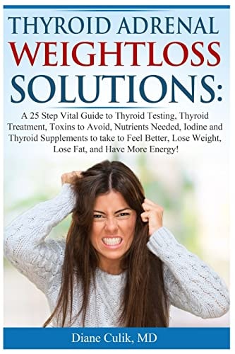 Thyroid Adrenal Weightloss Solutions A 25 Step Vital Guide to Thyroid Testing, Thyroid Treatment, Toxins to Avoid, Nutrients Needed, Iodine and Thyroid Supplements, More...