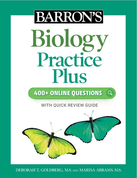 Barrons Biology Practice Plus: 400+ Online Questions and Quick Study Review