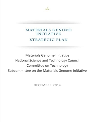 Materials Genome Initiative Strategic Plan (Color)