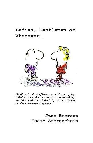 Ladies, Gentlemen Or Whatever