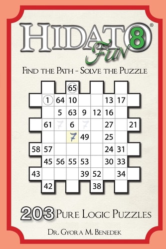 Hidato Fun 8 203 New Logic Puzzles