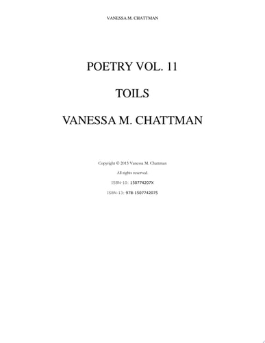 Poetry Toils