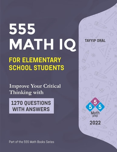 555 Math IQ Questions for Elementary School Students Mathematic Intelligence Questions