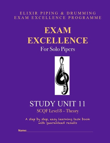 Exam Excellence for Solo Pipers Theory