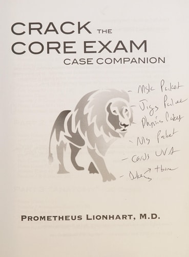 Crack the CORE Exam - Case Companion