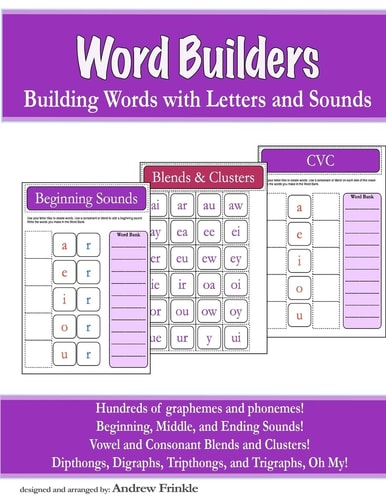 Word Builders Building Words with Letters and Sounds