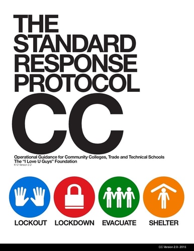 The Standard Response Protocol - CC Operational Guidance for Community Colleges, Trade and Technical Schools