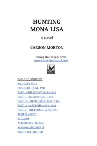 Hunting Mona Lisa