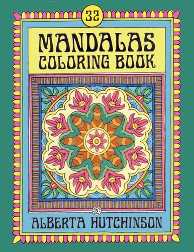 Mandala Coloring Book, No. 5 32 New Mandala Designs