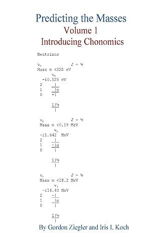 Predicting the Masses Volume 1, Introducing Chonomics