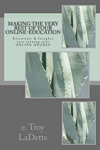 Making the Very Best of Your Online-Education