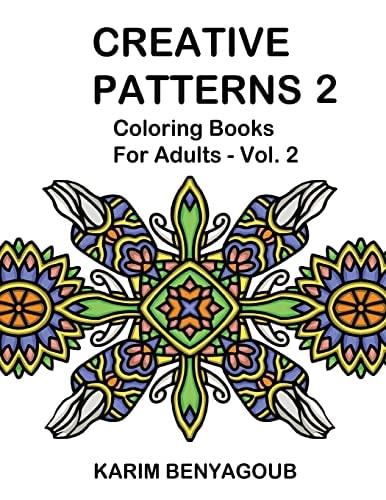 Creative Patterns 2 Coloring Books For Adults