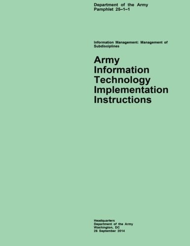 Army Information Technology Implementation Instructions